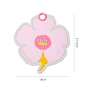 Tapa de silicona rosa para desagüe 17,5 cm x 16 cm para baño y cocina contra olores - 17.5x16cm / Flor de Primavera - Rosa