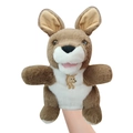 Marionetta a mano canguro peluche per bambini interattivo narrazione spettacolo asilo bambola - Canguro / 25cm