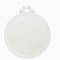 White silicone pet food can lid with a cute cat paw handle for sealing jars and tins - White Can Lid