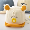 Casquette Ours En Cuir Jaune