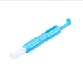 Enhebrador de agujas azul y blanco para máquinas de coser y ayuda de enhebrado - Enhebrador Automático-Azul-Sin Paquete