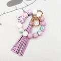 Blatt Quaste Stil (K-530) / Lila