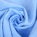 Thickened light blue absorbent pet towel with soft spiral texture and smooth microfibre finish - Blue / Plain