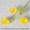 4-Fork Corn Poppy Yellow