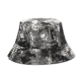 Cappello da pescatore alla moda tie-dye bianco e nero con design reversibile street - Stile Tie-dye Bianco e Nero (1#)