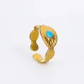 Sky Blue Gemstone Wave (J834)