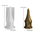 Geometric castle silicone mold for candles and resin crafts with precise dimensions - No. 2 Geometric Architectural Tower