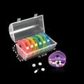 14 Grids Round Sealed Rainbow