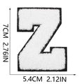 Letter Z White