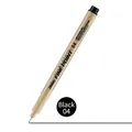 Penna a punta fine da 0,4 mm con inchiostro nero d'archivio per disegno tecnico - 04 Larghezza della Linea / Nero