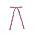 Fermaglio per capelli con fiocco in velluto rosa e nastri lunghi in stile principessa - Fiocco in Velluto Rosa (01#)
