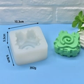 Silicone bread mold set with spiral gear shape and dimensions for DIY crafting - Spiral Gear (7)