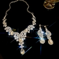 No.57 Silver Waterdrop Whirl 2-Piece Set