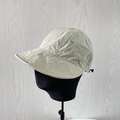 Lightweight beige nylon sun hat with adjustable drawstring and quick-dry fabric - Beige