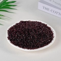 Natural raw purple amethyst crystal stones for aromatherapy in a white ceramic dish - Garnet (3-5mm) 100g