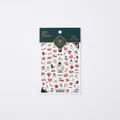 5D Halloween nail art sticker TS-1665 featuring pink pumpkins and cartoon ghosts - Pink Halloween (TS-1665)