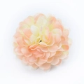 Artificial hydrangea flower in orange and light yellow gradient for DIY wedding decor - Orange Pink