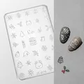 3D phototherapy butterfly snowflake nail art silicone mold JT-029 DIY decoration - High Transparent Silicone Mold JT-029 (Winter Snowflake)