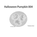 Καλούπι σιλικόνης κολοκύθας Halloween με τρία σχέδια, διάμετρος 4.7cm και πάχος 0.9cm - Κολοκύθα