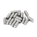 Industrielle Zylinderstifte aus Edelstahl mit polierter Oberfläche und glatter Textur - Silberner verzinkter Kupfer-Stufenstift 4,7 mm x 13 mm (KLJ8308-K)