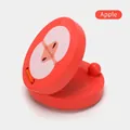 Apple shaped wooden castanet for kids musical enlightenment and rhythmic training - Apple