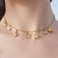 Necklace - Letter D