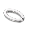 Minimalist silver oval stainless steel open jump ring for DIY jewelry making - Steel Color 16*10mm (KLJ5051-Z)