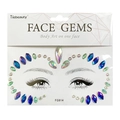 Colorful iridescent face gems sticker set for creative stage makeup with FG014 design - FG4014 Colorful Diamond Style