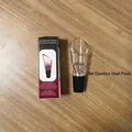 304 stainless steel petal wine aerator pourer with individual packaging box - 304 Stainless Steel Sheet / Color Box