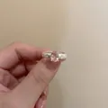 Adjustable silver ring featuring an oval pink zircon and star engraved wide band - J926 Silver b Oval Pink Diamond Wide Ring