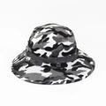 Detail of camouflage boonie hat with wide brim and metal side ventilation eyelets - One Size(58cm) / City Camouflage (Pattern 5)