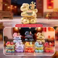 Figurine de cheval renard à neuf queues avec arbre à monnaie, lot de 8 styles - Série Année du Cheval Chance / 1pc Aléatoire