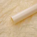 Creamy champagne pearlescent flower wrapping paper 50x70cm 38g thick sheets - 【Thick Pearlescent Milk Tea Color】20 Sheets 50*70cm