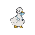 Canard docteur avec masque (XZ5719)