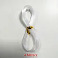 Detail of 4m transparent elastic beading thread roll for Christmas snowflake ornaments - 4m Transparent Line