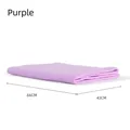 Absorberende paarse handdoek voor huisdieren 66x43cm voor honden en katten - Gevouwen 66x43cm / Roze