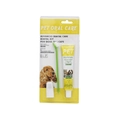 Pet oral care kit with 75g beef toothpaste, double-sided brush and finger toothbrush - 93313: Beef Flavor Single Head Toothbrush Set