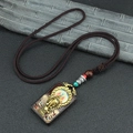 Ebony Medicine Buddha Nepal Rope Style