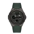SAMDA military green sports watch with dual display and 50M waterproof rating - 6062 Black Green Women's