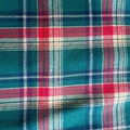 Classic green and red Scottish plaid fabric wrapping paper for Christmas apple gifts - British Style Green Fabric / 1.48*0.5m