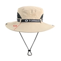 Cappello da sole outdoor kaki con tesa da 9 cm e inserti in rete traspirante - L(58-60cm) / Cachi