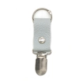 Light blue PU leather hat clip for travel bag, multifunctional portable magnetic metal holder - Light Blue