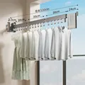 Foldable gun grey 120cm aluminum laundry rack with 18 windproof holes and 3-fold design - Gun Grey (3-Fold/18 Holes)