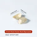 50 pezzi barchette in legno usa e getta per snack 8,5x5,5cm piatti da portata ecologici - Barca in Legno da 3 Pollici (50 Pezzi/Confezione) 8,5*5,5cm