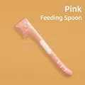 Pink cat-shaped pet feeding spoon for wet treats with ergonomic non-slip handle - Pink Spoon