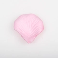Single soft pink artificial rose petal with realistic vein texture for wedding decor - Light Pink