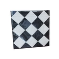 Racing party pack with black and white checkered disposable paper napkins in clear plastic wrap - 20 Pack Napkins