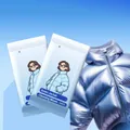 Portable 6-pack down jacket cleaning wipes with 3D texture for instant stain removal - CaiYujing 6Pcs