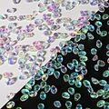 Aurora AB colored tulip petal glass beads for DIY traditional jewelry making - Imported Colorful