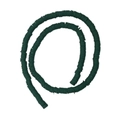 Detail of dark green heishi clay beads strands for DIY jewelry making accessories - Green